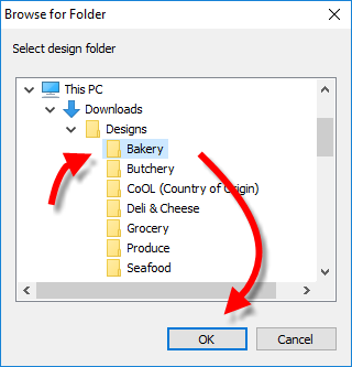 Import bakery designs